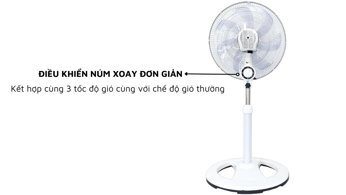 Điều chỉnh núm xoay đơn giản