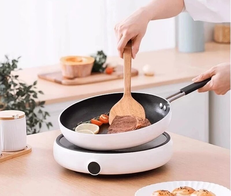 Bếp từ 1 vùng nấu Xiaomi miLife LFT010 có bề mặt bằng kính chịu nhiệt