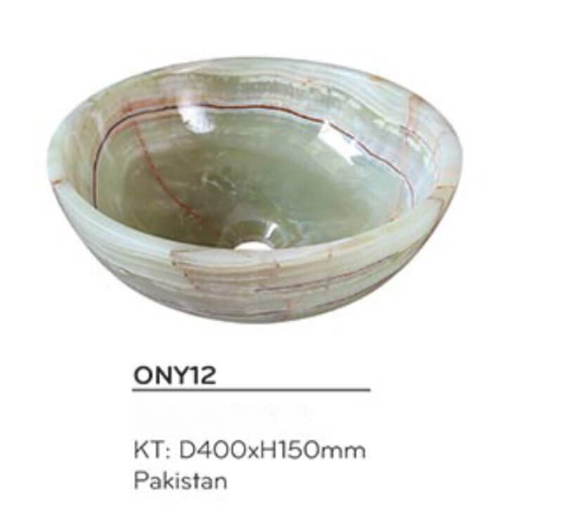 Lavabo đá tự nhiên Kanly ONY12