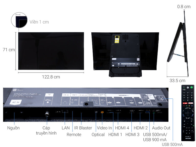 Android Tivi OLED Sony 4K 55 inch KD-55A1 Android Tivi OLED Sony 4K 55 inch KD-55A1