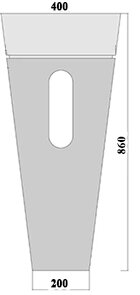 Bản vẽ kỹ thuật chậu rửa lavabo đá tự nhiên Kanly MAR72