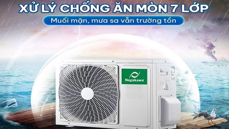 Điều hòa Nagakawa 36000BTU 1 chiều NT-C36R1U16 có độ bền cao 