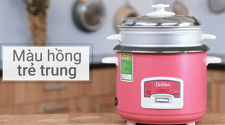 Nồi cơm điện Delites 1.5 lít NCR1501 Nồi cơm điện Delites 1.5 lít NCR1501
