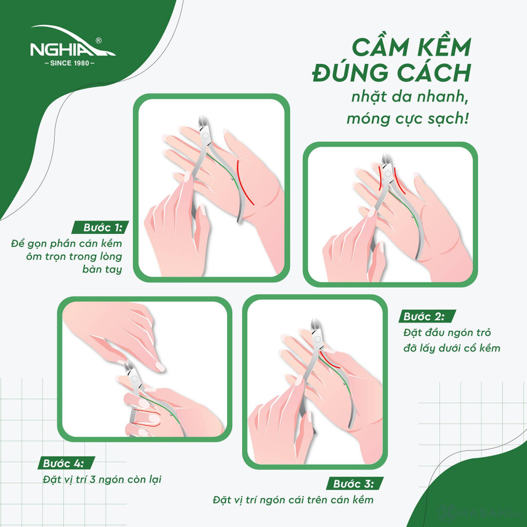 Mua Kềm Cắt Da Kềm Nghĩa D.06 (Mũi 14) tại Hasaki