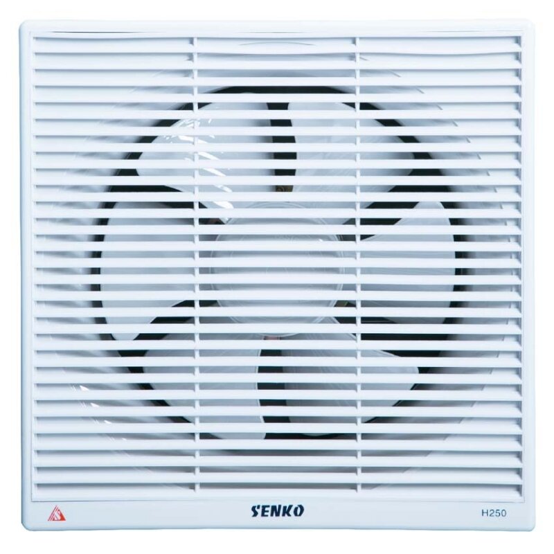 Quạt Hút Gió Âm Tường 2 Chiều Senko H250