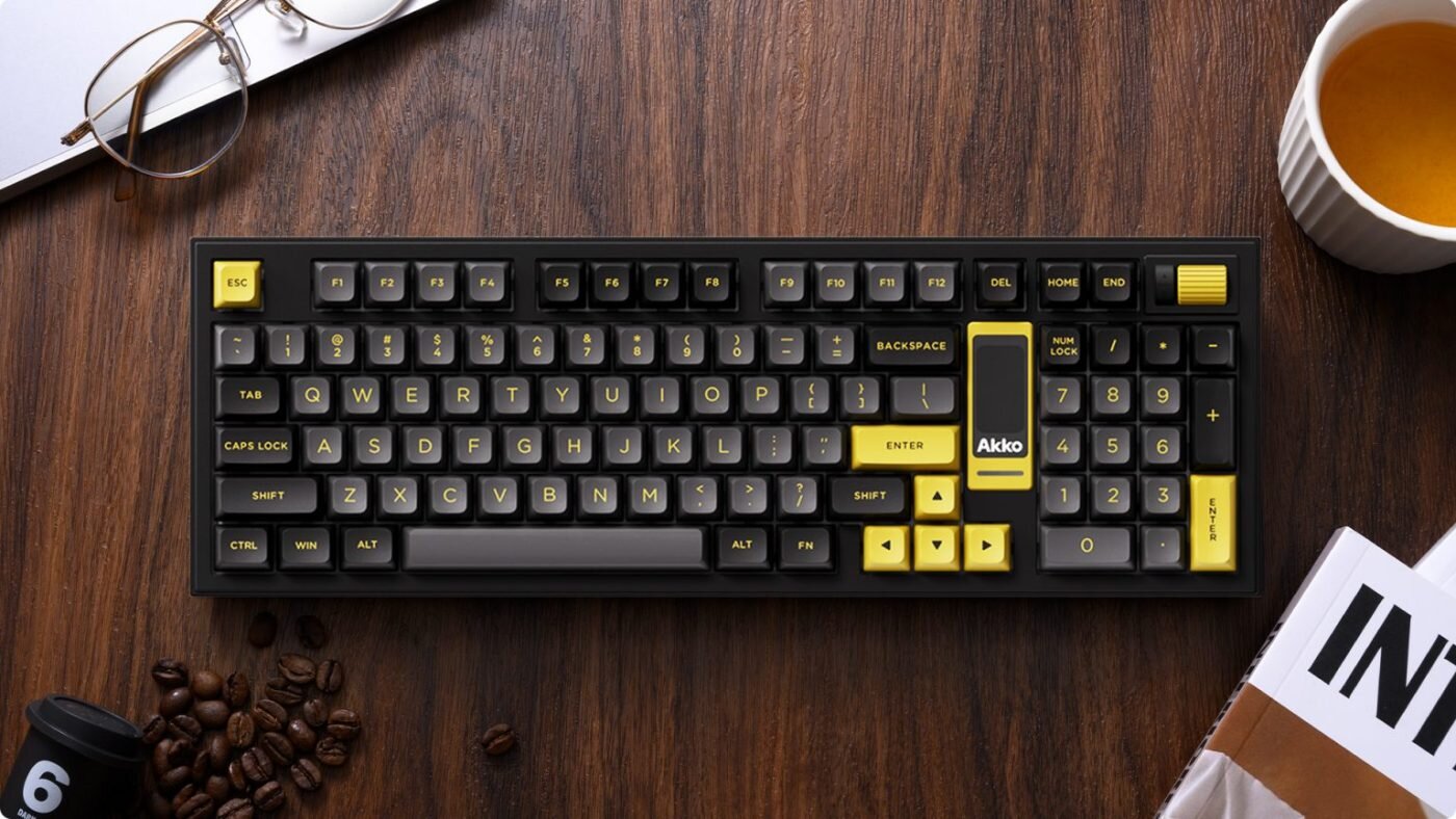 Bàn phím AKKO 5098B Black & Gold 1