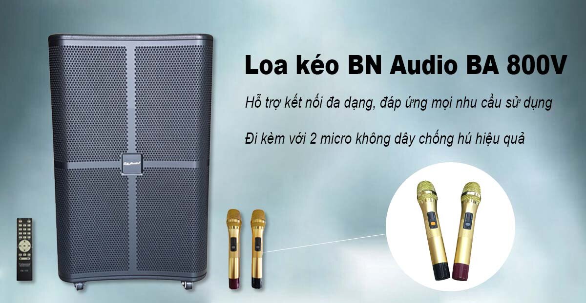 Sản phẩm hỗ trợ nhiều cách kết nối hiện đại và dễ dàng sử dụng