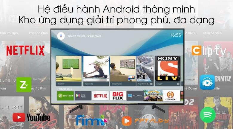 Smart Tivi Sony 65 inch 65X8000G, 4K Ultra HDR