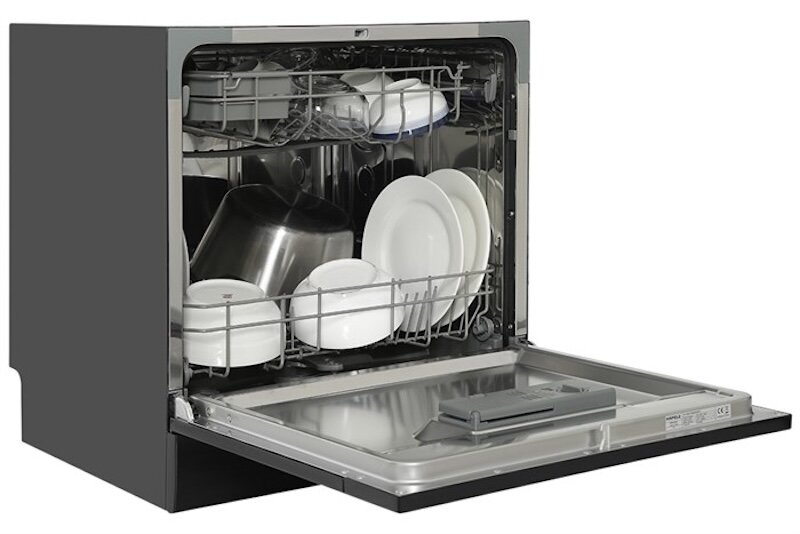 Máy rửa bát độc lập mini Hafele HDW-T5531B được trang bị nhiều tiện ích hiện đại