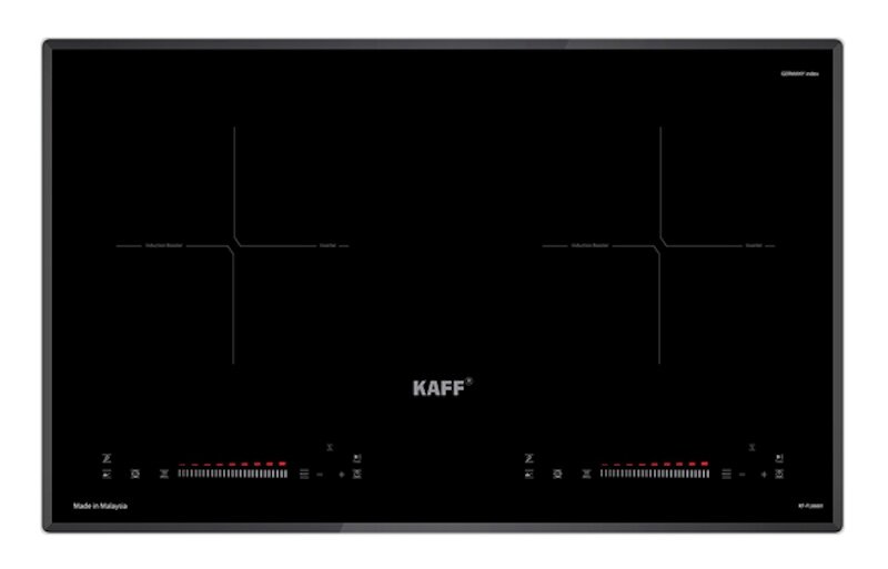 Bếp từ đôi âm Kaff KF-FL666II sử dụng công nghệ cảm ứng từ