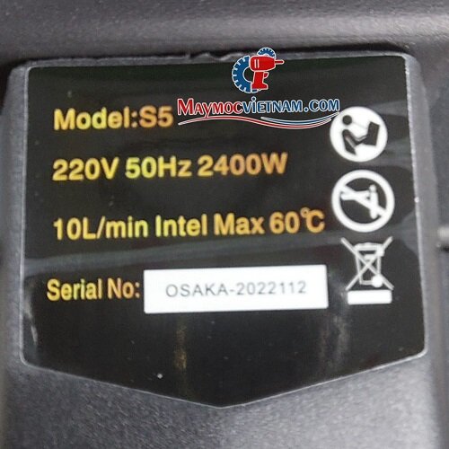 Máy Rửa Xe Osaka S5 2400W