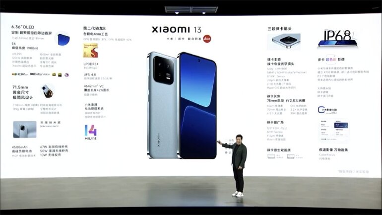 Điện thoại Xiaomi 13 8GB/256GB