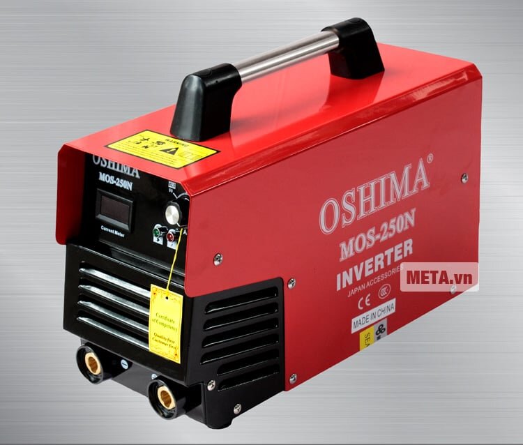 Máy hàn Oshima Mos 250N được thiết kế đơn giản, dễ lắp ráp.