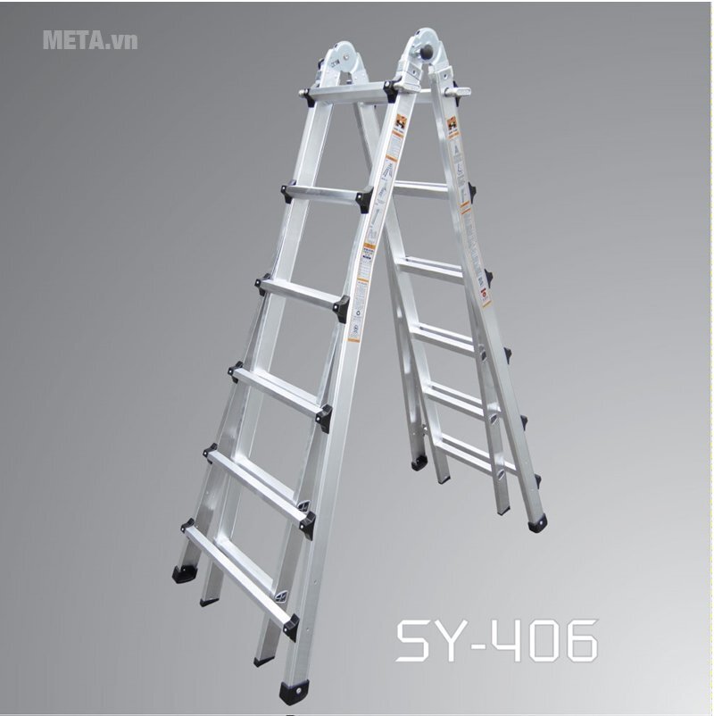Thang nhôm rút Shin Yang SY-406 Thang nhôm rút Shin Yang SY-406