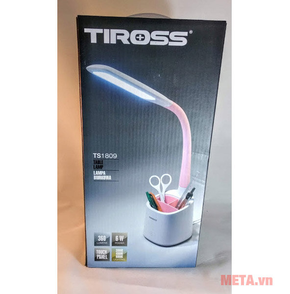 Đèn bàn học Tiross TS-1809 (có hộp bút) Đèn bàn học Tiross TS-1809 (có hộp bút)
