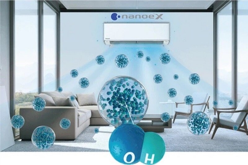 Điều hòa Panasonic 9000 BTU Inverter CS-U9BKH-8