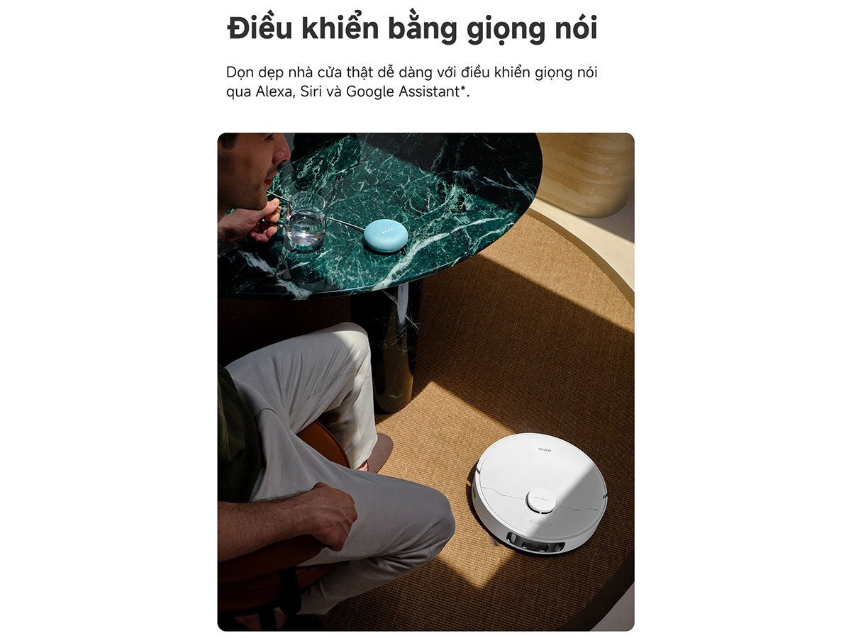 Robot hút bụi lau nhà  