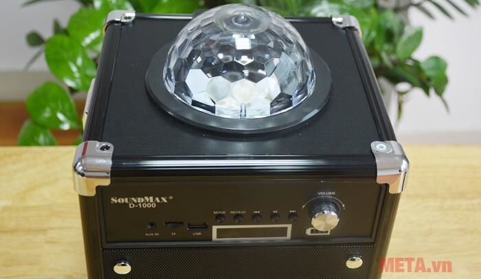 Loa di động bluetooth SoundMax D1000 (kèm micro karaoke)