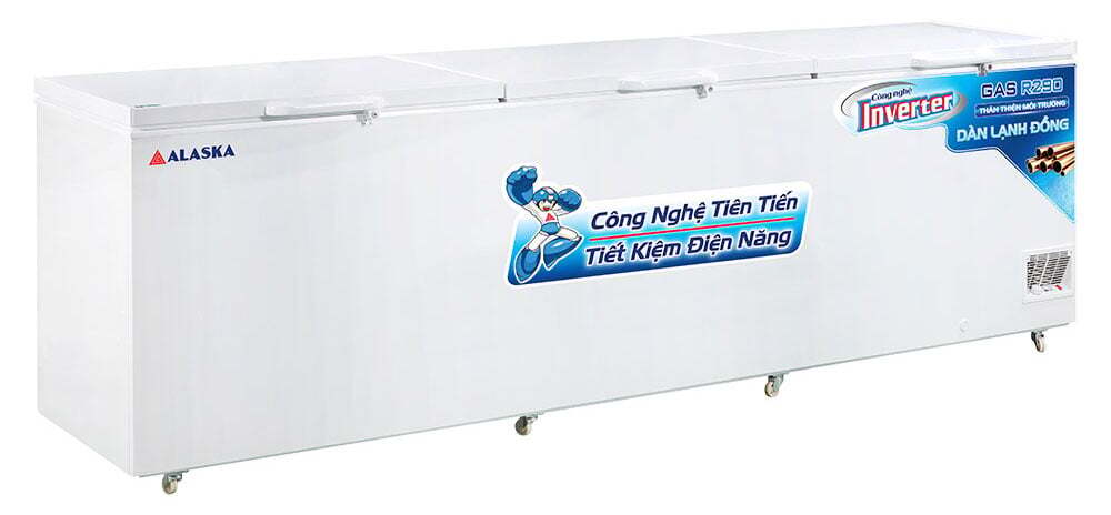 Tủ đông 3 nắp Alaska Inverter HB-1100CI 742 lít Tủ đông Alaska HB-1100CI 742 lít