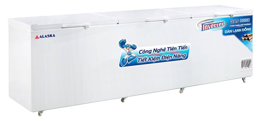 Tủ đông 3 nắp Alaska Inverter HB-1100CI 742 lít Tủ đông Alaska HB-1100CI 742 lít