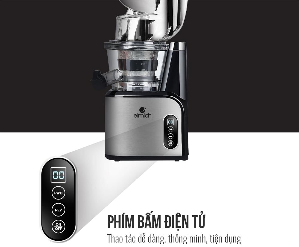 Máy điều khiển bằng nút nhấn Máy ép chậm Elmich JEE-3898