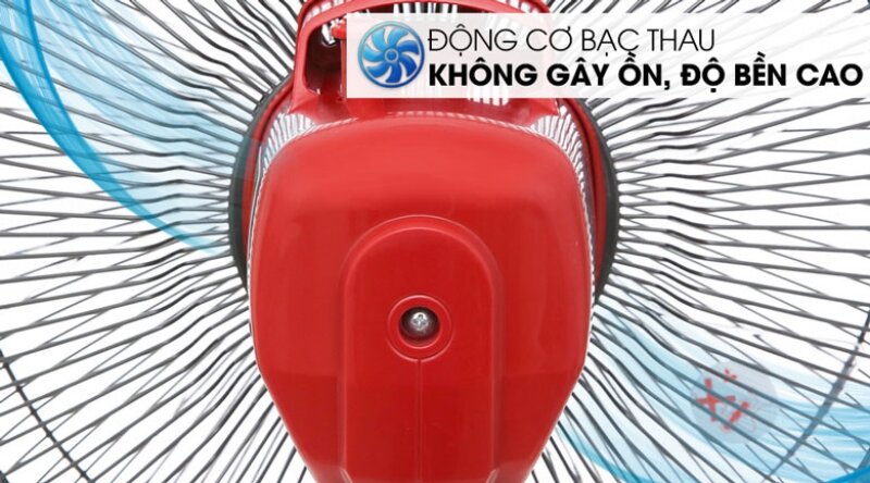 Động cơ bạc thau ít ồn, độ bền cao (Ảnh: Điện Máy Xanh).