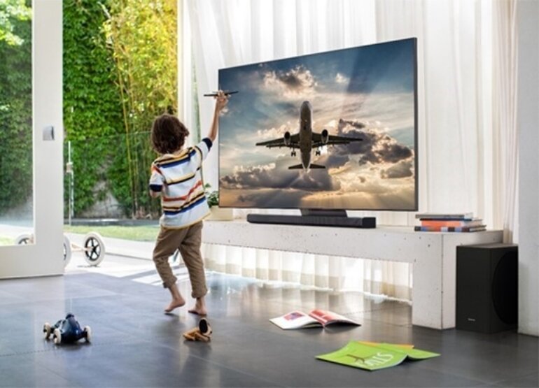 Smart tivi QLED Samsung 75 inch 4K QA75Q60A tính năng chơi game