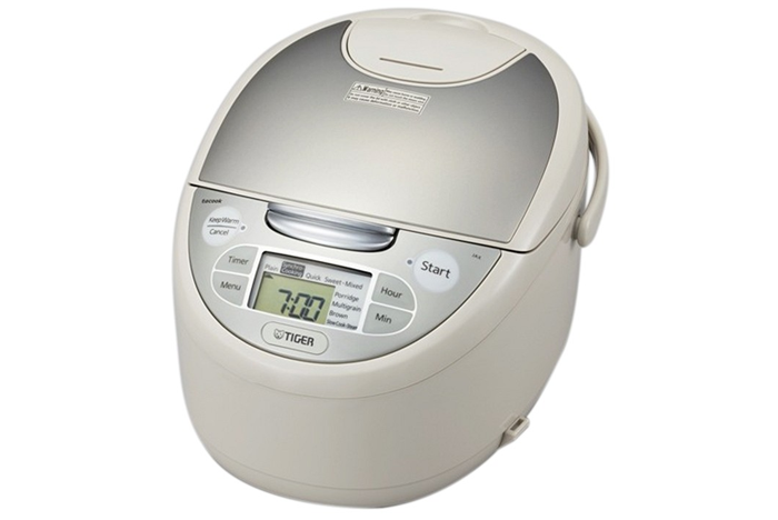 Nồi cơm điện tử 1 lít Tiger JAX-S10W Nhập khẩu Nhật Bản Nồi cơm điện tử 1 lít Tiger JAX-S10W Nhập khẩu Nhật Bản