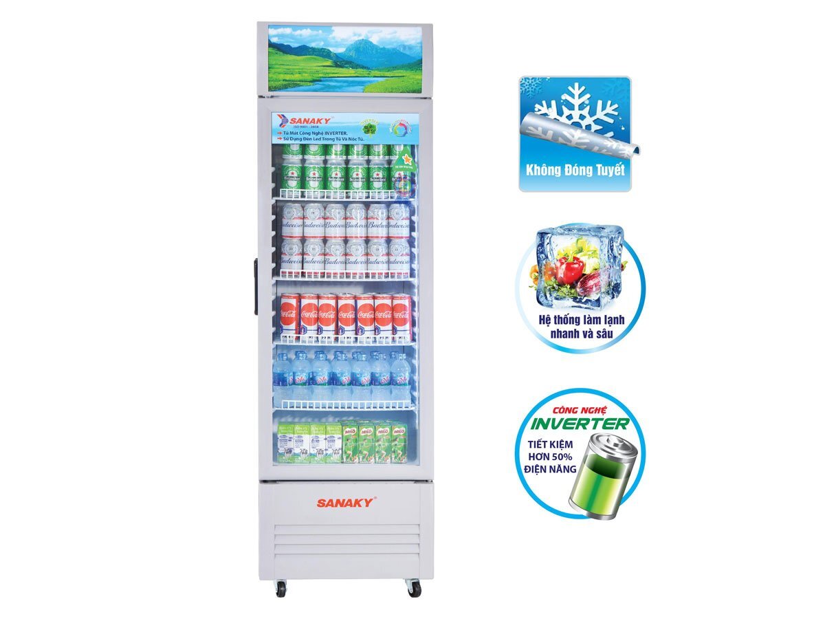 Tủ mát Sanaky VH-218K3L Tủ mát Sanaky VH-218K3L