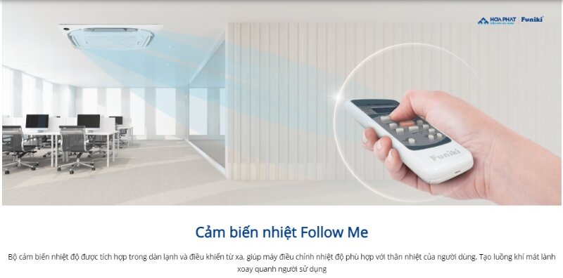 Điều hòa âm trần Funiki 50000 BTU 1 chiều CC50MMC