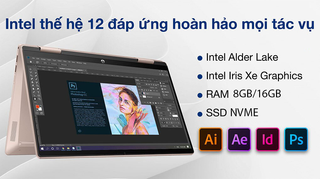 Laptop HP Pavilion X360 14-EK0135TU 