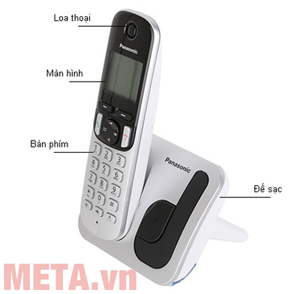 Điện thoại bàn không dây Panasonic KX-TGC210