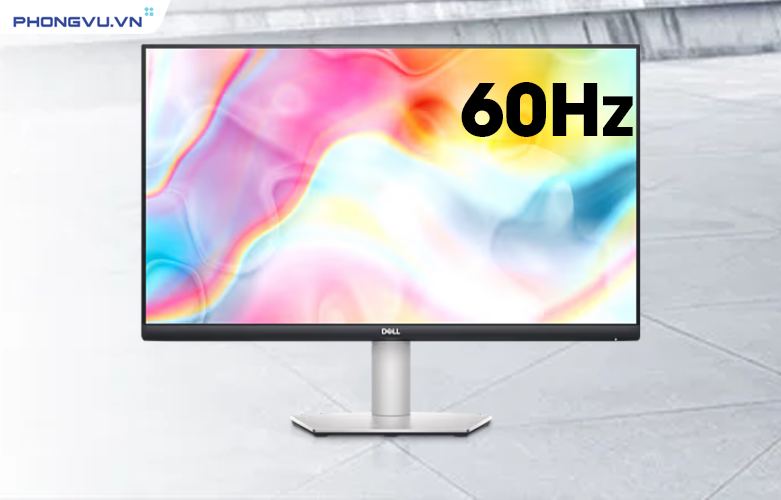 Trang bị tấm nền IPS W-LED cùng tần số quét 60Hz