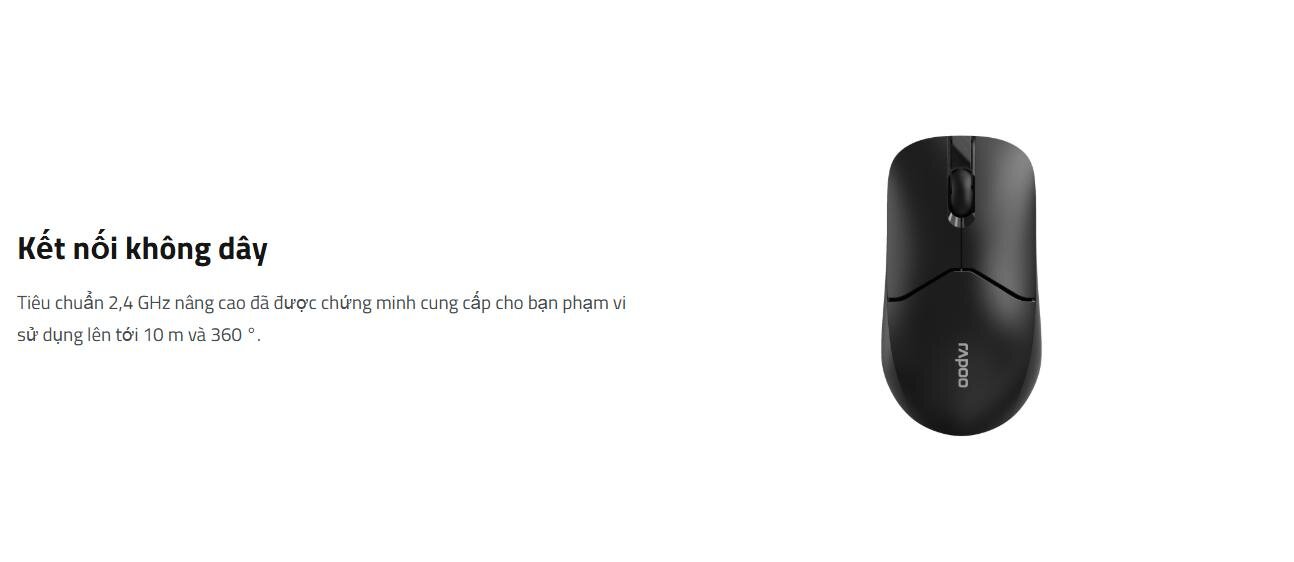 Chuột không dây Rapoo 1510 Silent 3