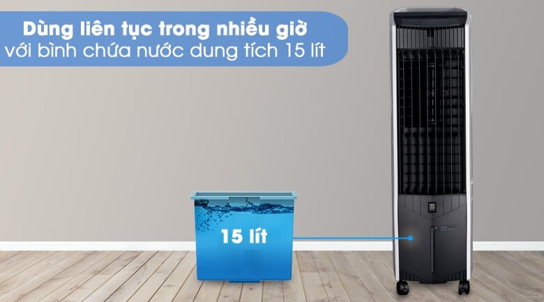 Quạt điều hòa Boss FEAB-110 có bình chứa nước dung tích 15 lít