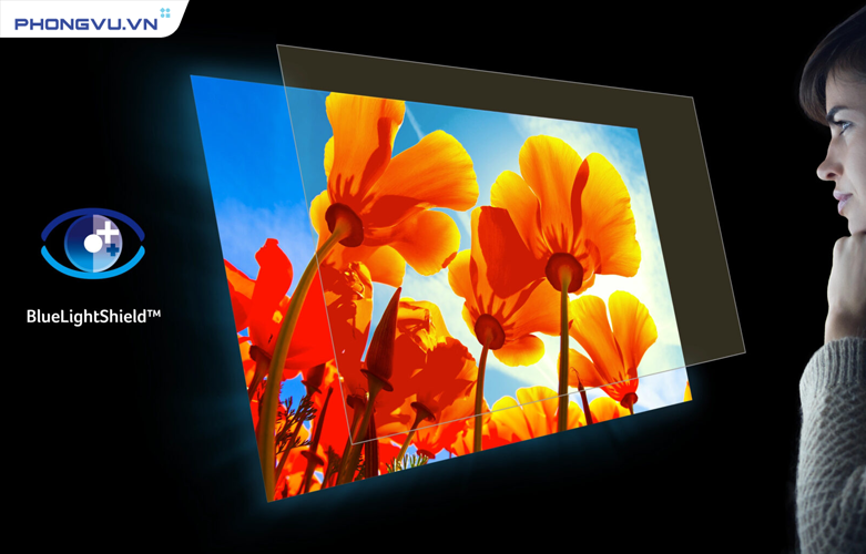 Màn hình Dell C2423H sở hữu công nghệ ComfortView Plus, tần số quét 60Hz