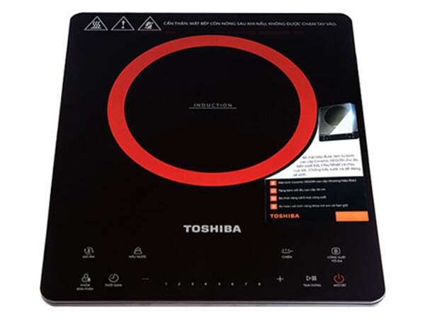 Thiết kế sang trọng, tiện dụng của bếp từ Toshiba IC-20S2PV Thiết kế sang trọng, tiện dụng của bếp từ Toshiba IC-20S2PV