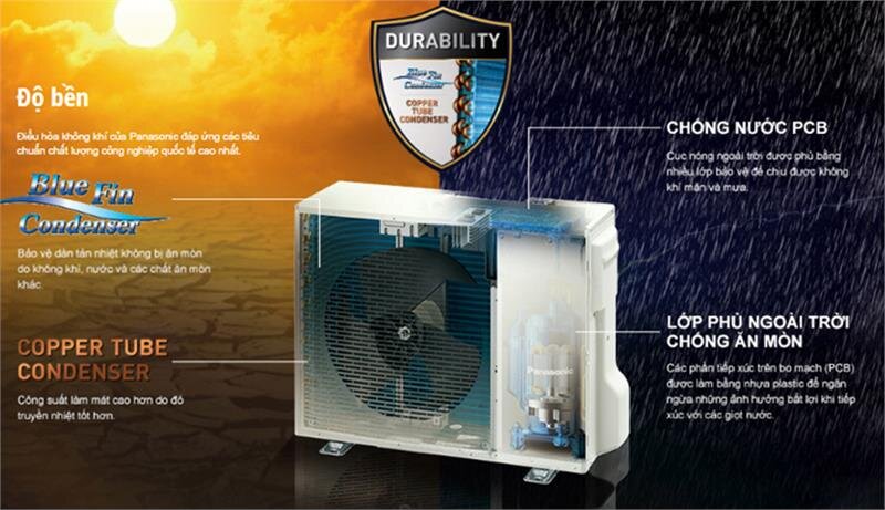 Điều hòa Panasonic 1 chiều Inverter U24VKH-8 24.000BTU