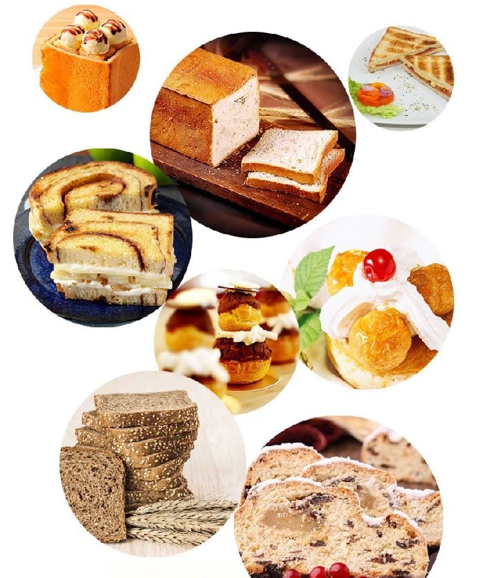 Máy giúp bạn làm ra nhiều loại bánh mì khác nhau Máy làm bánh mì Tiross TS8230