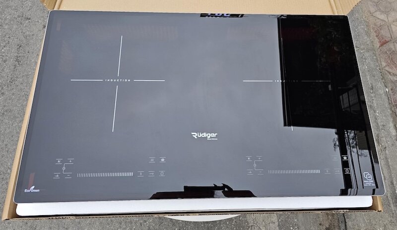 Bếp từ âm Rudiger RIC-2366 được trang bị tổng công suất lên đến 4800W