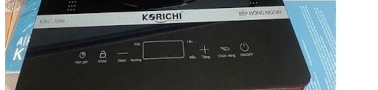 Bếp hồng ngoại dương 1 vùng nấu Korichi KRC-3266