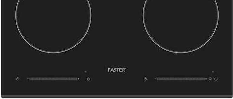 Bếp từ Faster Smart 999 Plus trang bị hệ thống điều khiển cảm ứng nhanh nhạy