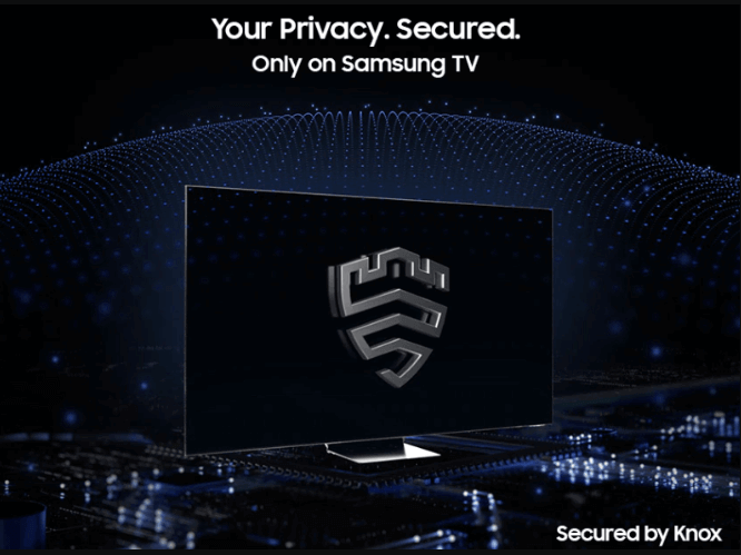 Tivi Samsung UA43DU7700KXXV 43 inch có công nghệ bảo mật riêng tư an toàn