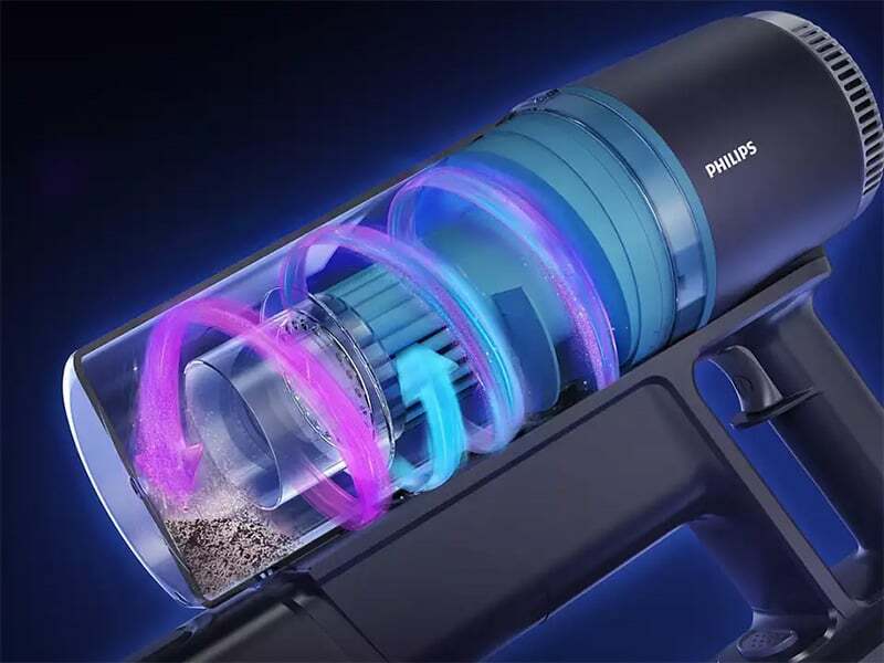 Máy hút bụi không dây Philips XC3031/01 có công nghệ tiên tiến Máy hút bụi không dây Philips XC3031/01