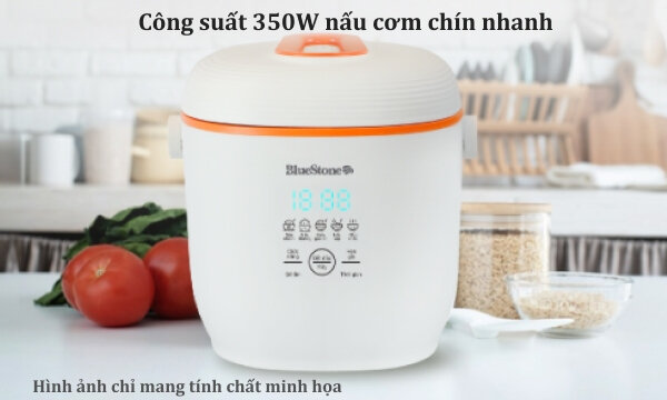 Nồi cơm điện tử BlueStone 0.6 lít RCB-5928