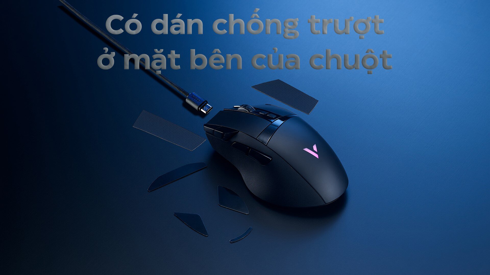Chuột Gaming không dây Rapoo VT350S Wireless 2.4G