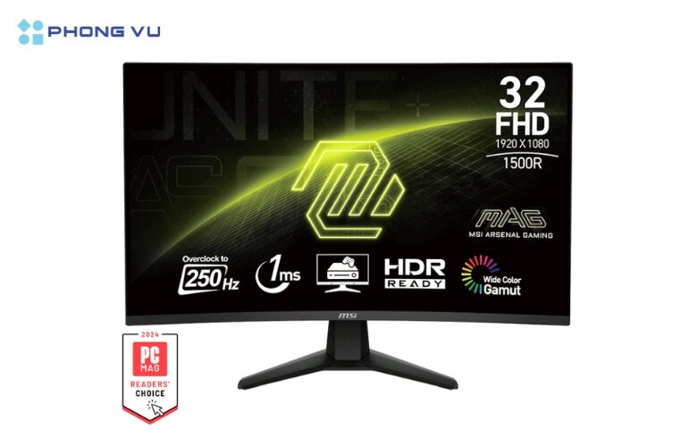 Màn hình gaming MSI MAG 32C6X 31.5