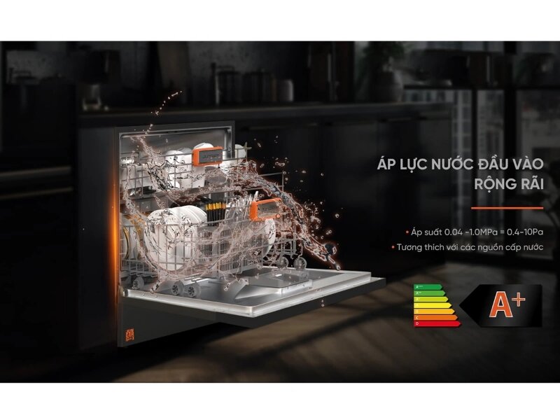 Máy rửa bát Junger Leopard DWJ-136-VG