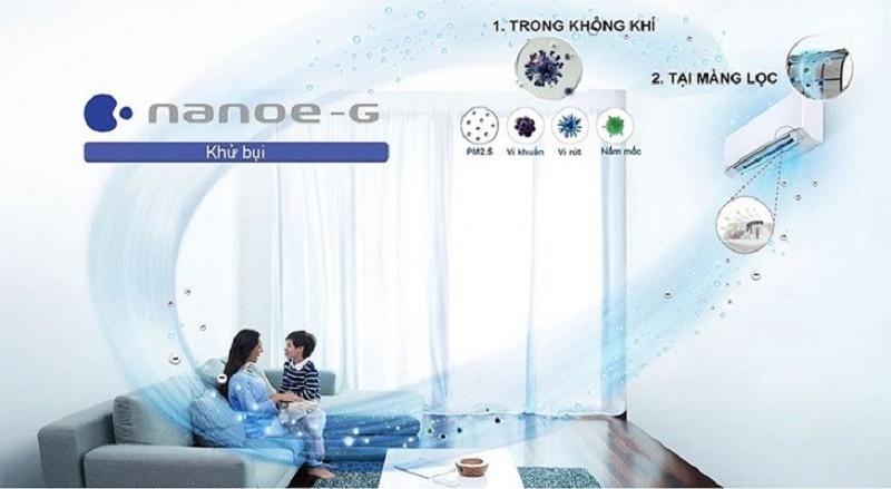 Điều Hòa Panasonic 18000 BTU Inverter 1 Chiều CU/CS-U18BKH-8