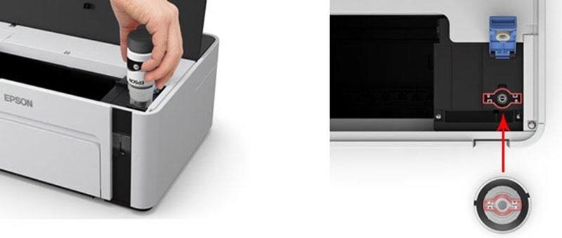 Máy in Phun đen trắng Epson M1120 (In, Wifi)